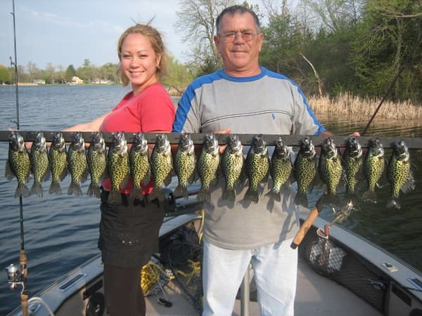 Great panfish haul on Minnesota lake