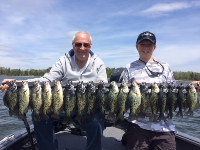 Crappie fishing in Minnesota